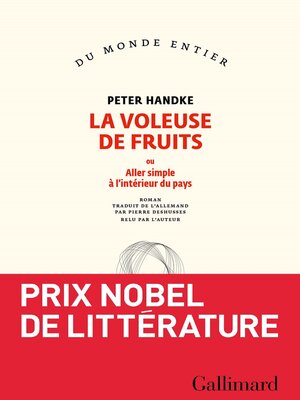 cover image of La voleuse de fruits